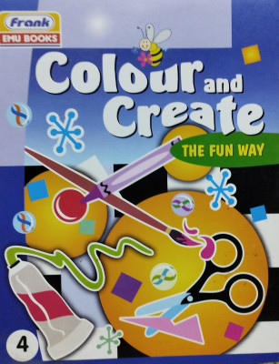Colour and create class 4(Paperback, Shalini agarwal)