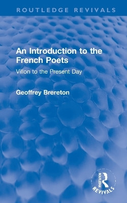 An Introduction to the French Poets(English, Hardcover, Brereton Geoffrey)