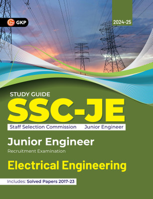 GKP SSC 2024 : Junior Engineer - Paper I - Electrical Engineering - Guide - Solved Papers 2017-2023(Paperback, G.K. Publications (P) Ltd.)