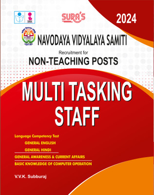 SURA`S NVS (NAVODAYA VIDYALAYA SAMITI) Non-Teaching Posts MTS Multi Tasking Staff Exam Book Guide in English Medium 2024(Paperback, V.V.K SUBBURAJ)