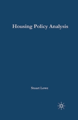 Housing Policy Analysis(English, Paperback, Lowe Stuart J.)
