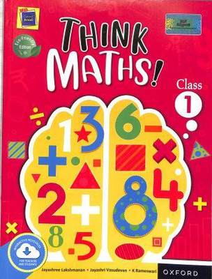 Think Maths! Class 1 (Nep 2020)(Paperback, Jayashree Lakshmanan, Jayashri Vasudevan, K. Rameswari)