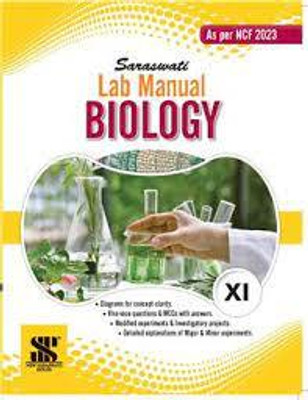SARASWATI LAB MANUAL BIOLOGY - 11(SOFT BOUND, RAJESH KUMAR)