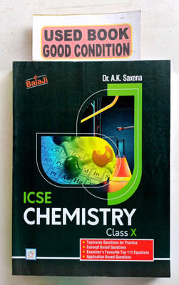 ICSE CHEMISTRY CLASS-X(Paperback, Dr A. K. Saxena)