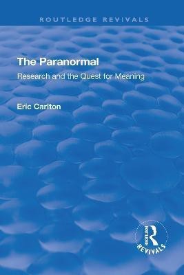 The Paranormal(English, Hardcover, Carlton Eric)