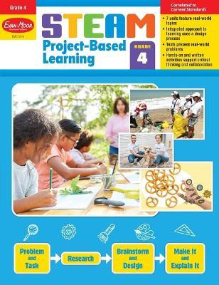 Steam Project-Based Learning, Grade 4 Teacher Resource(English, Paperback, Evan-Moor Educational Publishers)