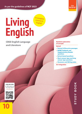 On Board! Living English Study Book For Class 10 By Ratna Sagar(Paperback, Our Experts)