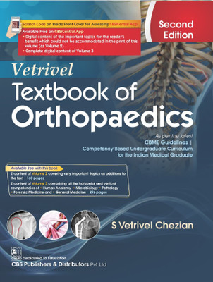 Vetrivel Textbook of Orthopedics (Edition2nd Edition)(English, Hardcover, unknown)