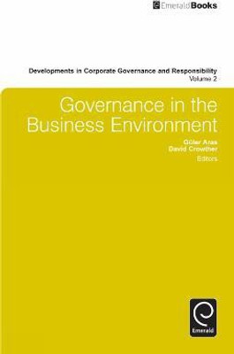 Governance in the Business Environment(English, Hardcover, unknown)