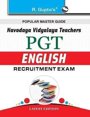Navodaya Vidyalaya  - PGT (English) Recruitment Exam Guide 2026 Edition(English, Paperback, Board Rph Editorial)