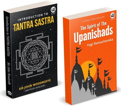 The Sprit Of The Upanishads | Introduction To Tantra Sastra | Yogi Ramacharaka | William Walker Atkinson Book | Studies in the Mantra-Sastra (Varnamala) | Sir John Woodroffe | Ved Vyas Puran | Vedas Upanishads in English Books | Advaita Vedanta Philosophy | Spiritual Paperback Combo Gift Pack Set | 