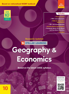 On Board! Revised Stellar Geography & Economics 10 By Ratna Sagar(Paperback, Our Experts)