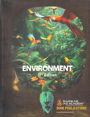 Shankar IAS Environment (11th Edition. - February 2025) New Updated Syllabus Exams 2025-2026 with 1 Disc(Paperback, Ias Shankar)
