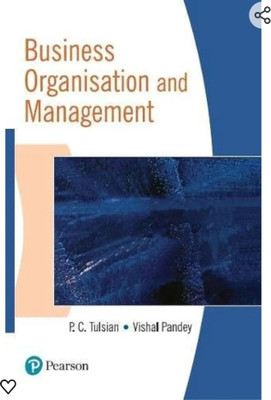 Business Organisation and Management 2nd  Edition with 2 Disc(English, Paperback, Tulsian P.C.)
