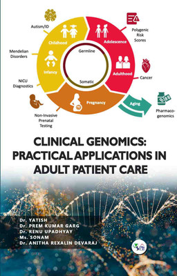 CLINICAL GENOMICS:PRACTICAL APPLICATIONS IN
ADULT PATIENT CARE(Paperback, Dr. YATISH Dr. PREM Dr. RENU Ms. SONAM Dr. ANITHA)
