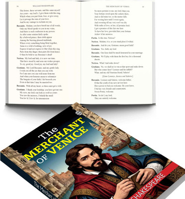The Merchant of Venice (Paperback) :- human values story, Renaissance literature jewel, iconic dramatic text, celebrated theatrical classic, timeless world drama(Paperback, William Shakespeare)