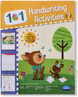 Navneet 101 Handwriting Activities Book 2-Handwriting practice journal for kids from 3 to 5 years practice alphabet and words  - Navneet 101 Handwriting Activities Book 2(Paperback, Navneet Education Limited)