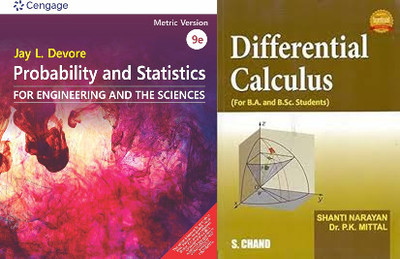 Probability and Statistics for Engineering and the Sciences, 9th Edition(USED-GOOD) & Differential Calculus(USED-GOOD)(Paperback, Jay L. Devore, Narayan)