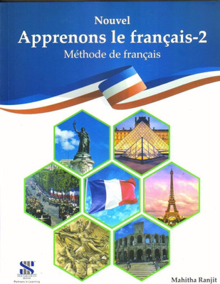 Nouvel Apprenons Le Francais Methode de Francais Book 2 Textbook (2024 Edition)(Paperback, Mahitha Ranjit)