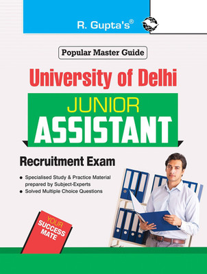 University of Delhi: Junior Assistant Recruitment Exam Guide(English, Paperback, RPH Editorial Board)