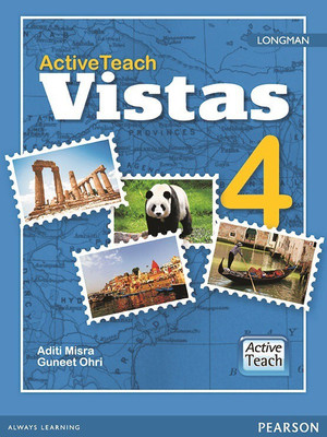 Active Teach: Longman Vistas - Social Studies for CBSE class 4 by Pearson(English, Paperback, Guneet Ohri, Aditi Misra)
