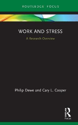 Work and Stress: A Research Overview(English, Hardcover, Dewe Philip)