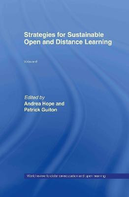 Strategies for Sustainable Open and Distance Learning(English, Hardcover, unknown)