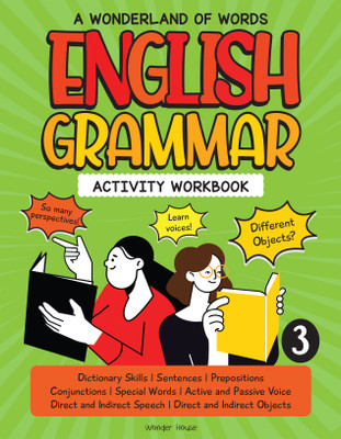 A Wonderland Of Words: English Grammar - Level 3 Activity Workbook(Paperback, Wonder House Books)