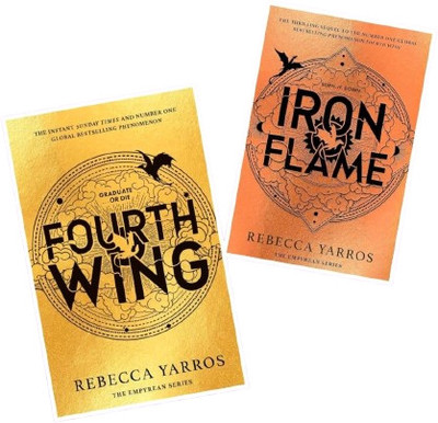 Special Combo :Iron Flame + Fourth Wings(Paperback, Rebecca Yorros)