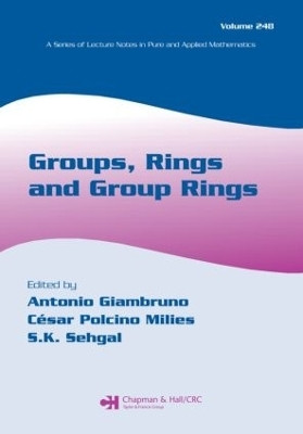Groups, Rings and Group Rings(English, Paperback, unknown)