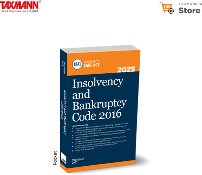 Insolvency and Bankruptcy Code 2016 (Editiond-2024)(English, Hardcover, unknown)