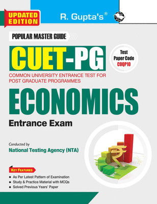 CUET-PG: MA/M.Sc Economics Entrance Exam Guide(English, Paperback, RPH Editorial Board)