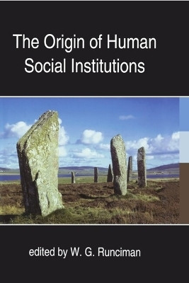 The Origin of Human Social Institutions(English, Hardcover, unknown)