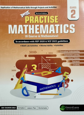 Let's Practise Mathematics Class 2 – Revised Edition | Based on NEP 2020 & NCF 2022 | Trusted by Schools & Teachers | Math Lab & Activity Based Learning Book(Paperback, Rachna Mehta, Dr. Rajesh Kumar Thakur)