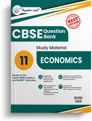 Together with CBSE Question Bank Economics Class 11 Exam 2026 Study Material(Paperback, Rachna Sagar)