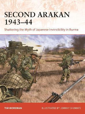 Second Arakan 1943-44(English, Paperback, Moreman Tim)