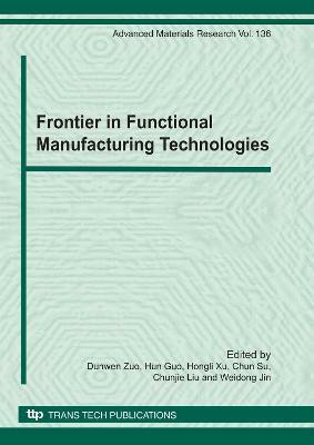 Frontier in Functional Manufacturing Technologies(English, Paperback, unknown)
