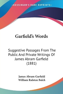 Garfield's Words(English, Paperback, Garfield James Abram)