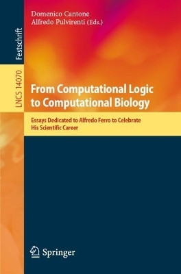 From Computational Logic to Computational Biology(English, Paperback, unknown)