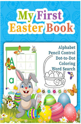 Easter Theme ABC Alphabet Writing Book - Capital & Small Letters (Practice) Colouring Book & Activity Book- Dot to Dot(English, Paperback, Savi)