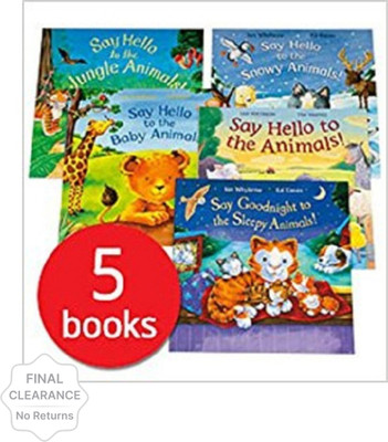 Say Hello to the Animals x 5 Pack(English, Paperback, Various)