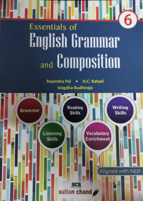 Essentials of English Grammar and Composition for Class 6 (2025-26 Exa  - ESSENTIALS OF ENGLISH GRAMMAR COMPOSITION 6(English, Hardcover, unknown)