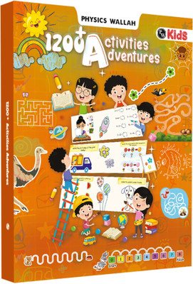 1200+ Activity Book For Kids 4+ Years Old- Adventure Puzzles, Mazes, Mind Games(Paperback, PW)