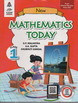 New Mathematics Today Class 1 (for 2021 Exam)(English, Paperback, Anubhuti Gangal, O. P. Malhotra, S. K. Gupta)