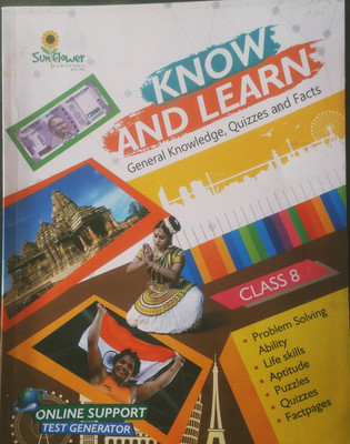 Know and Learn Class 8 General Knowledge(Paperback, Sunflower Publishers Pvt. Ltd)