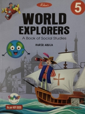 World Explorers A Book of Social Studies Class 5(Paperback, Harsh Ahuja)