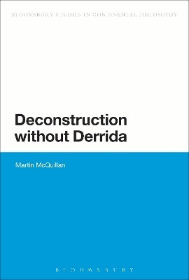 Deconstruction without Derrida(English, Paperback, McQuillan Martin)
