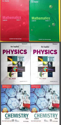Combo of 3 Books ( Modern's abc+ Chemistry part(1-2) + New Simplified Physics part(1-2) + R.D Sharma Mathematics Volume (1-2)(Paperback, S.L Arora, S.P Jauhar, DHANPAT Rai) Combo of 3 Books ( Modern's abc+ Chemistry part(1-2) + New Simplified Physics part(1-2) + R.D Sharma Mathematics Volume (1-2)(Paperback, S.L Arora, S.P Jauhar, DHANPAT Rai)