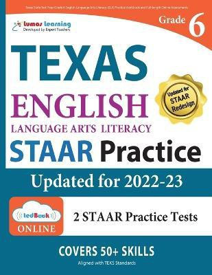 Grade 6 English Language Arts Literacy (ELA) Practice Workbook and Full-length Online Assessments(English, Paperback, Learning Lumos)