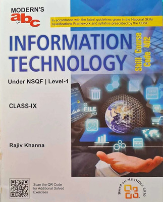 MODERN ABC OF INFORMATION TECHNOLOGY (CODE - 402) CBSE CLASS - IX(Paperback, RAJEEV KHANNA)